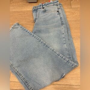 Lucky Brand Mid Rise Flare Jeans - Light Blue